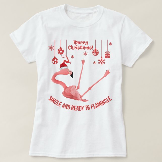 Camiseta Edición de Navidades Flamingle (Diseño del anverso)