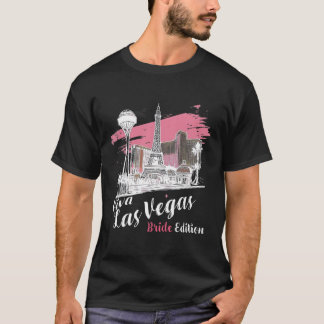 Camiseta Edición de novia de Las Vegas Celebración de Las V