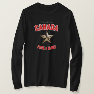 Camiseta Edición de Orgullo Nacional de Canadá Mujer Manga