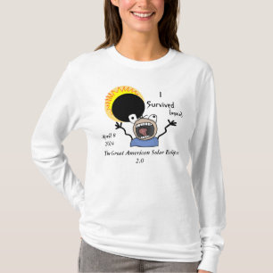 Camiseta Edición de supervivencia del eclipse solar de 2024