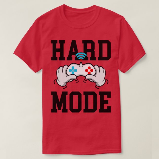 CAMISETA EDICIÓN DE VIDA DE JUEGOS DE MODO DURO (Diseño del anverso)