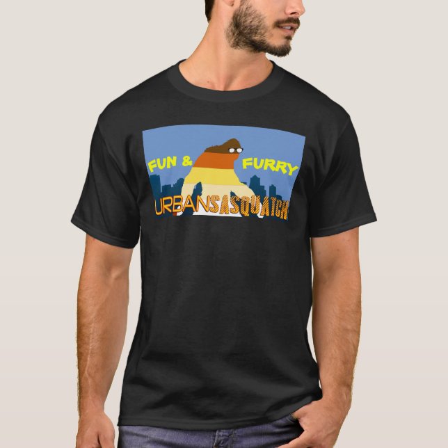Camiseta Edición del Orgullo de Fun & Furry de Sasquatch Ur (Anverso)