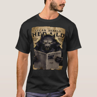 Camiseta Edición del Periódico The Lycan Herald