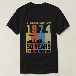 Camiseta Edición Especial 1974 50 Años De Ser Increíble