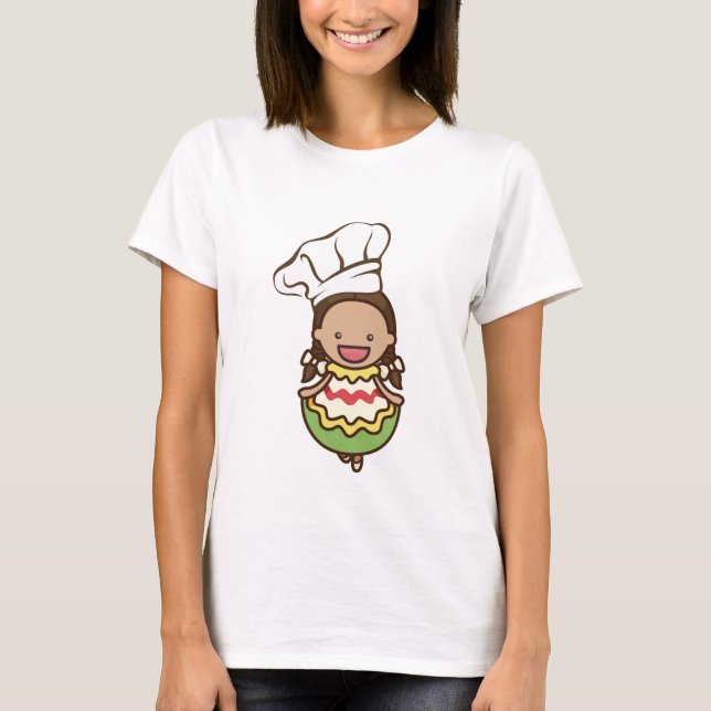 Camiseta Edición especial Atractiva estilo Chef T-Shirt (Anverso)