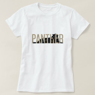 Camiseta Edición Gráfica de Fauna y Flora de Lujo de Panter