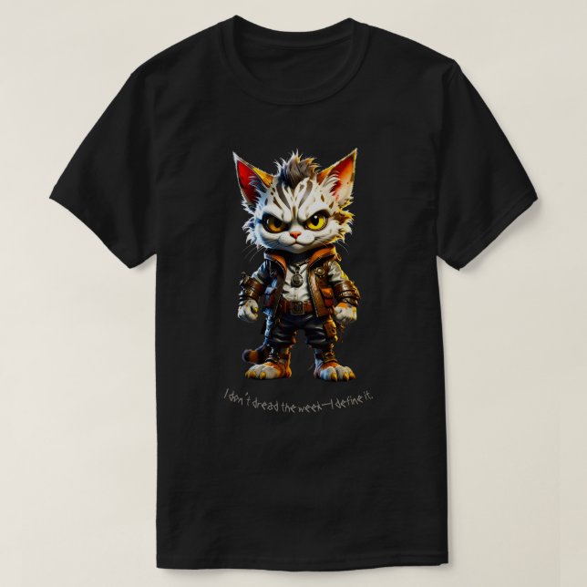 Camiseta Edición Grin Protocol 50x50 Kitty Punk 003 (Diseño del anverso)