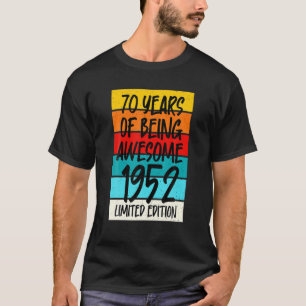Camiseta Edición Limitada 1952 T 70 Años De Ser Increíble