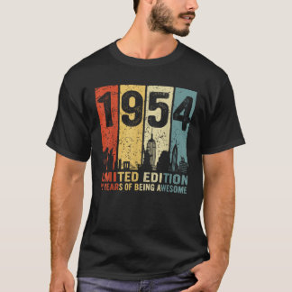 Camiseta Edición Limitada 1954 70 Años De Increíble Ret