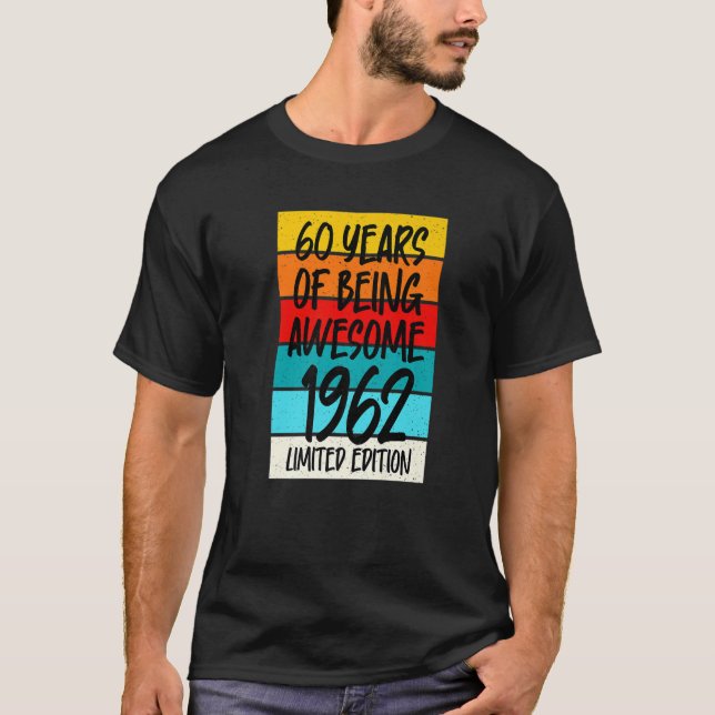 Camiseta Edición Limitada 1962 A 60 Años De Ser Increíble (Anverso)