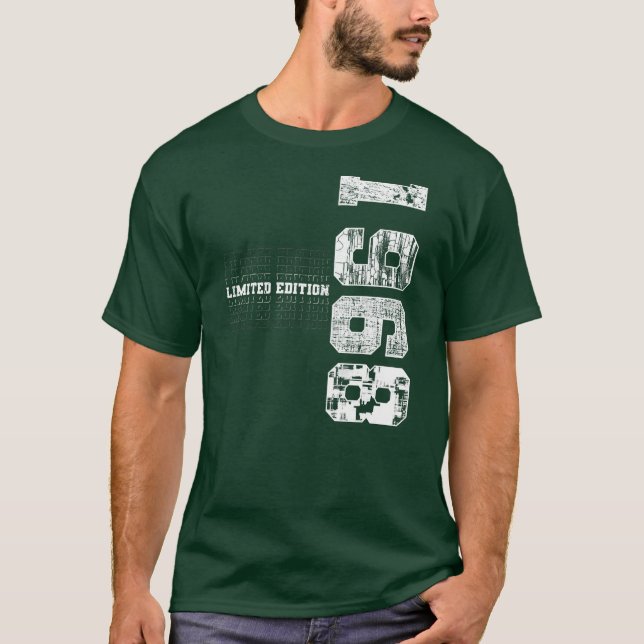 Camiseta Edición Limitada 1968 Año De Nacimiento 1968 (Anverso)
