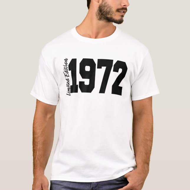 Camiseta Edición Limitada 1972 50ª Hombres (Anverso)
