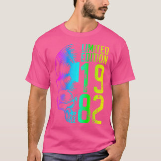 Camiseta Edición Limitada 1982 Vintage Vinyl Record Lover G