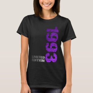 Camiseta Edición limitada 1993 30º cumpleaños nacido en 199