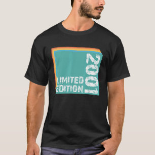 Camiseta Edición limitada 2001 Cumpleaños