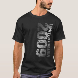 Camiseta Edición limitada 2009 16º cumpleaños 2009 Boy Chic