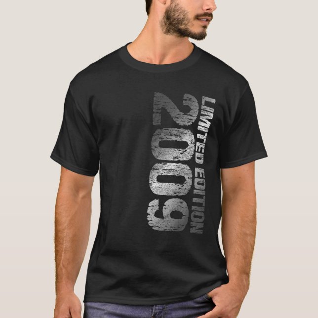 Camiseta Edición limitada 2009 16º cumpleaños 2009 Boy Chic (Anverso)