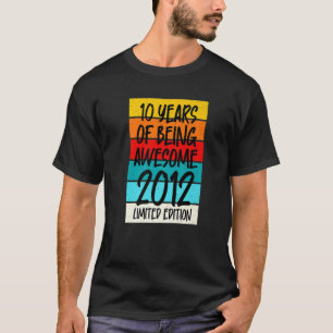Camiseta Edición Limitada 2012 T 10 Años De Ser Increíble