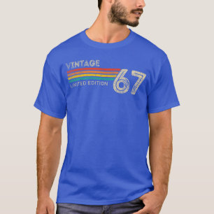 Camiseta Edición Limitada Cumpleaños 1967 Vintage 1967 Homb