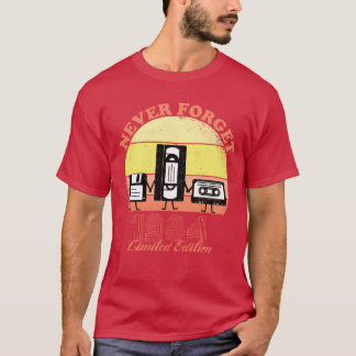 Camiseta Edición Limitada Cumpleaños 1984 Vin Nunca Olvides