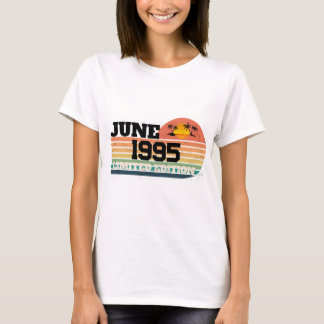 Camiseta Edición Limitada Cumpleaños 31 Retro Junio 1995