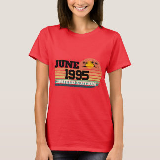Camiseta Edición Limitada Cumpleaños 31 Retro Junio 1995