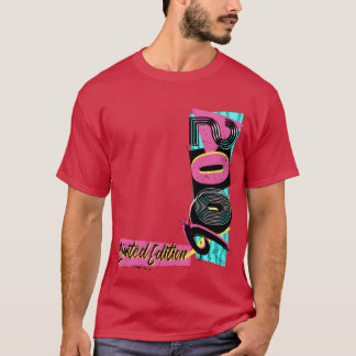 Camiseta edición limitada cumpleaños 80s 90s año d