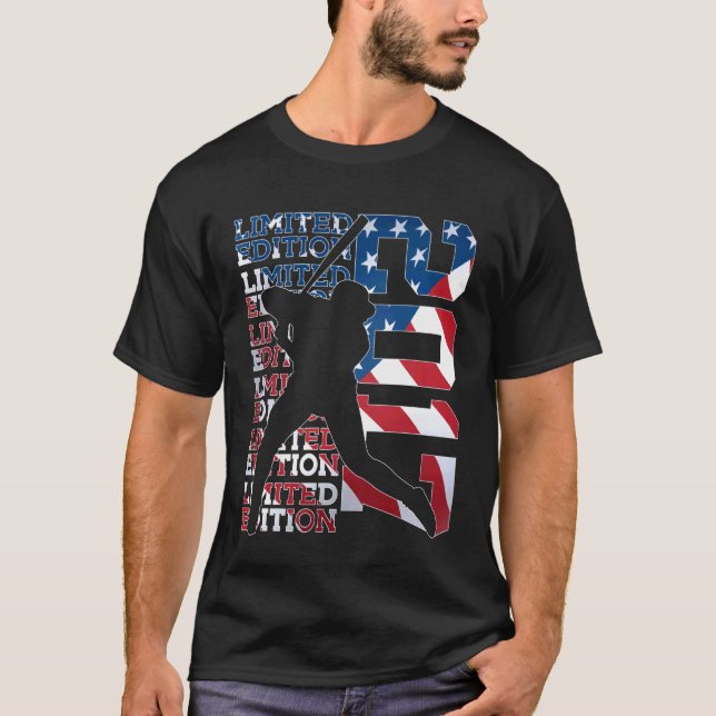 Camiseta Edición Limitada Cumpleaños 9 Baseball 2017 (Anverso)
