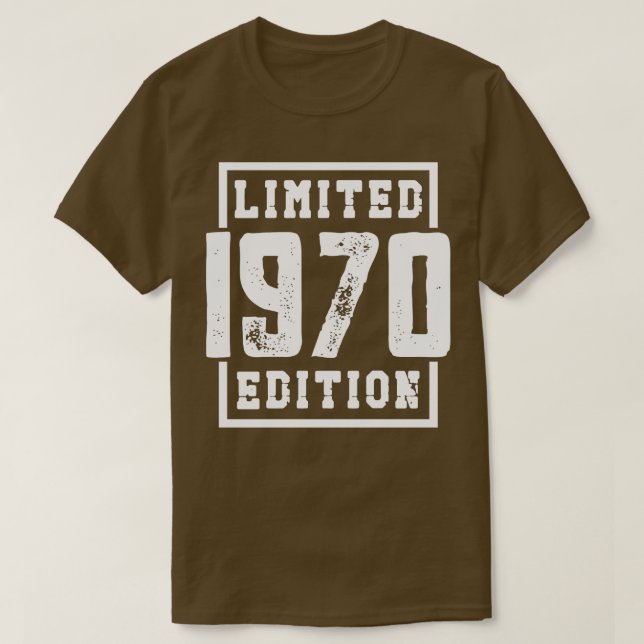Camiseta Edición limitada de 1970 (Diseño del anverso)