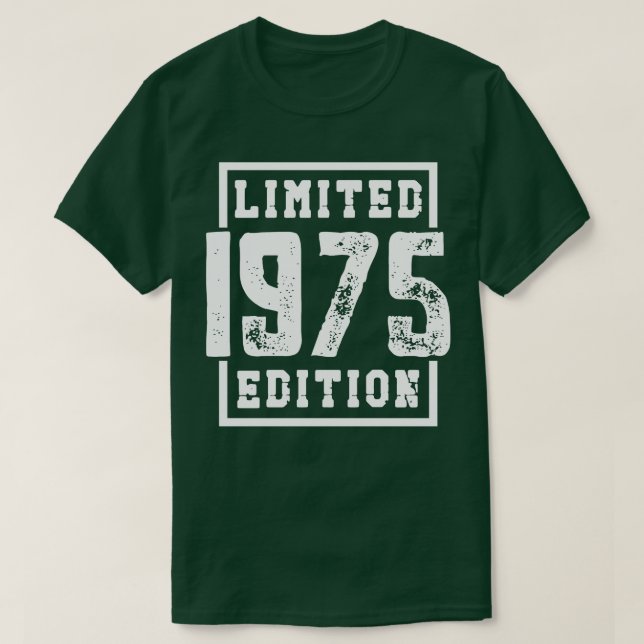 Camiseta Edición limitada de 1975 (Diseño del anverso)