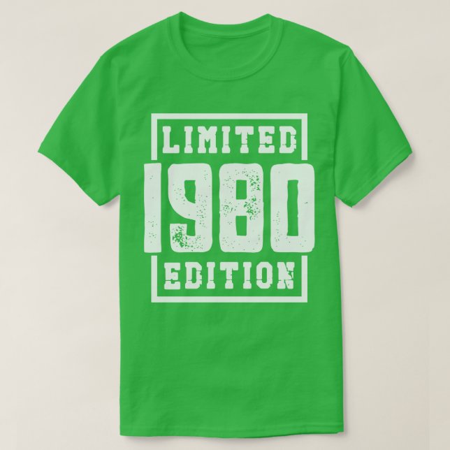 Camiseta Edición limitada de 1980 (Diseño del anverso)