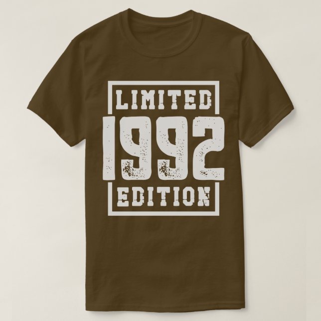 Camiseta Edición limitada de 1992 (Diseño del anverso)