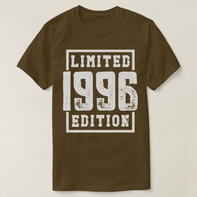 Camiseta Edición limitada de 1996 (Diseño del anverso)