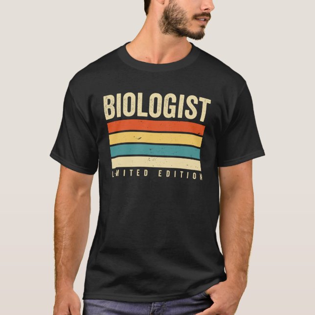 Camiseta Edición limitada de biólogo (Anverso)