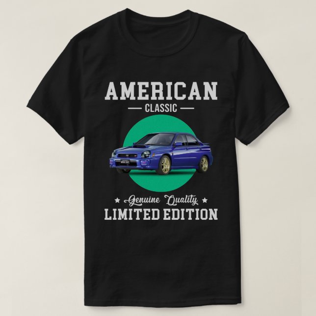 Camiseta edición limitada de calidad limitada clásica ameri (Diseño del anverso)