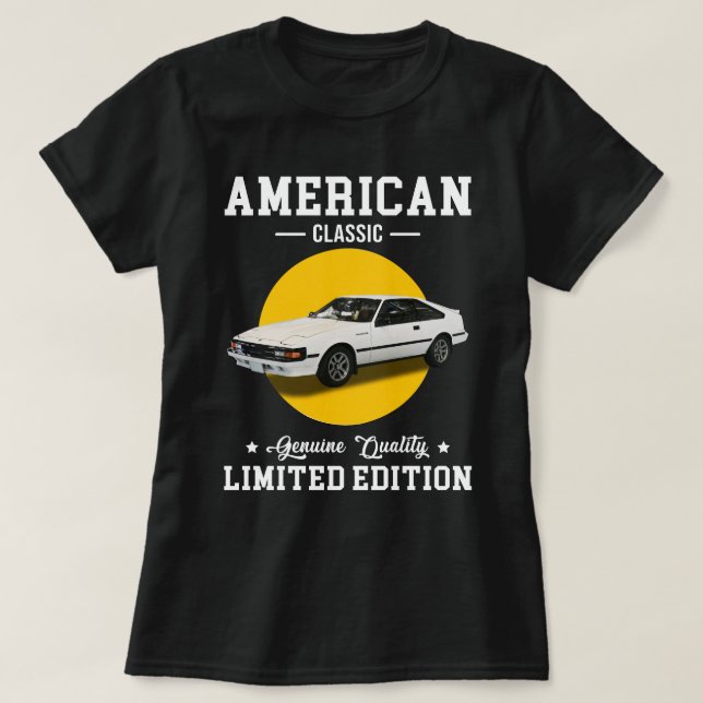 Camiseta edición limitada de calidad limitada clásica estad (Diseño del anverso)