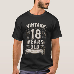 Camiseta Edición limitada de cumpleaños de 18 años Vintage