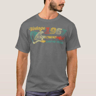 Camiseta Edición limitada de Guitar Lover 55 años Vintage 1
