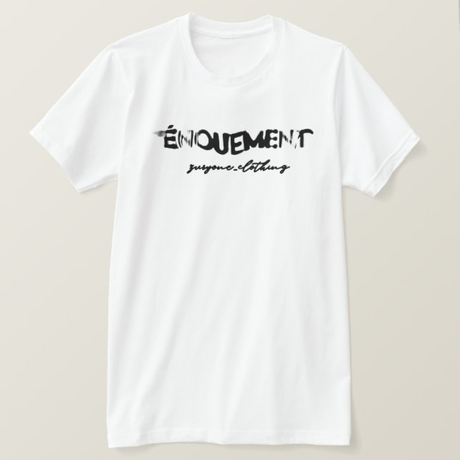 Camiseta edición limitada de kaos streetwear horror (Anverso del diseño)