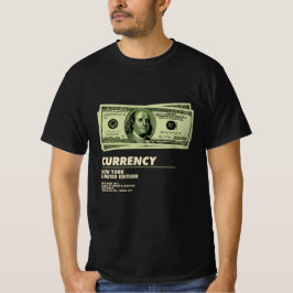 Camiseta Edición Limitada de Moneda - Estética de Dinero Re