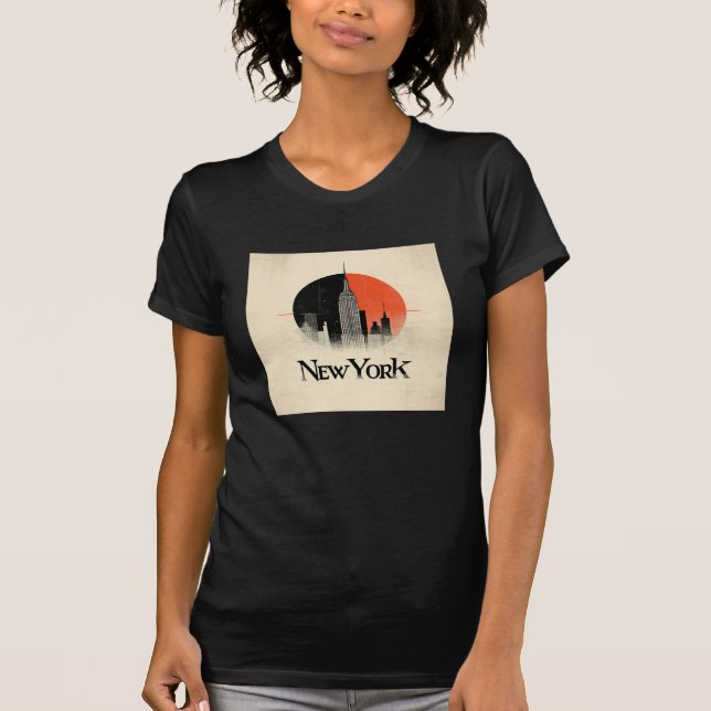 Camiseta Edición limitada de Nueva York - Estilo gráfico de (Anverso)