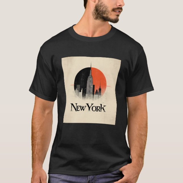 Camiseta Edición limitada de Nueva York - Estilo gráfico de (Anverso)