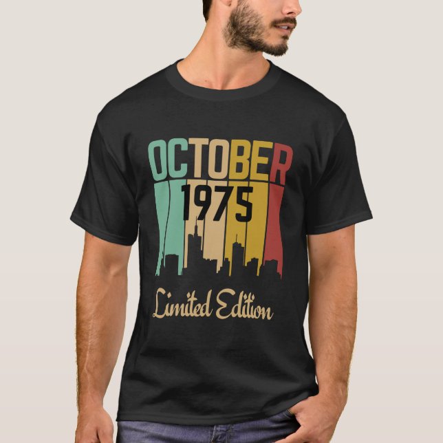 Camiseta edición limitada de octubre de 1975 (Anverso)