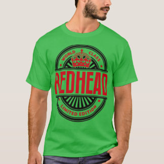 CAMISETA EDICIÓN LIMITADA DE REDHEAD DE CLASE MUNDIAL