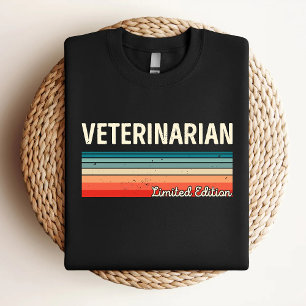 Camiseta Edición limitada de veteranos divertida veterinari