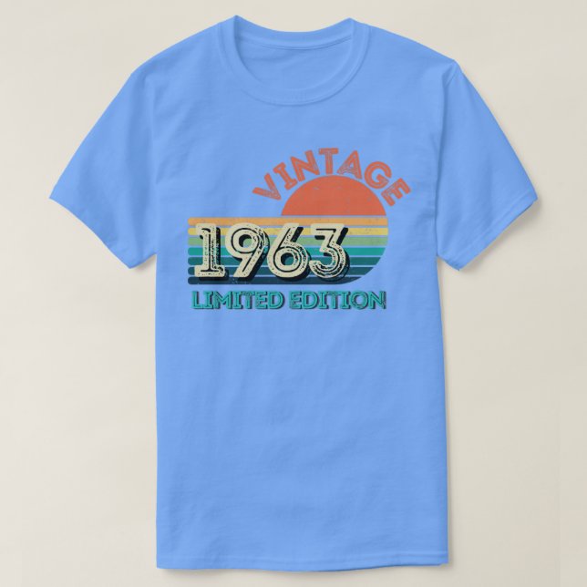 Camiseta Edición limitada de Vintage 19632 (Diseño del anverso)