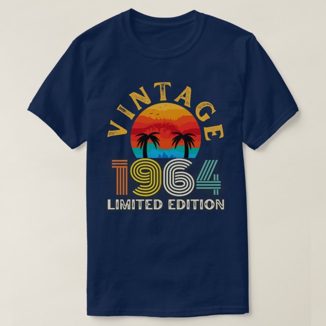 Camiseta Edición limitada de Vintage 1964 (Diseño del anverso)