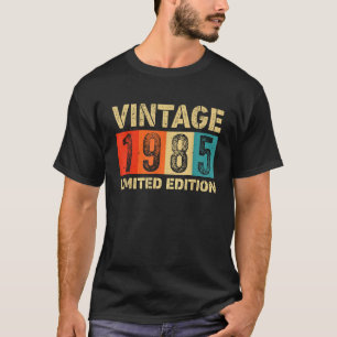 Camiseta Edición Limitada De Vintage 1985 Hecho O Nacido En