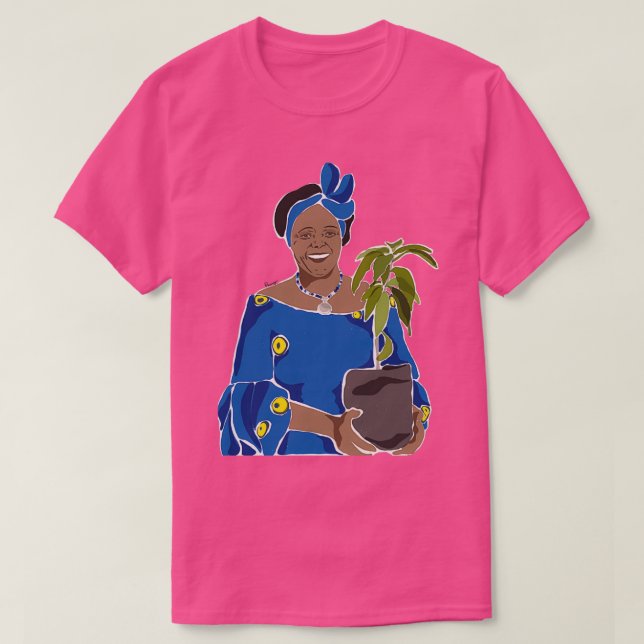Camiseta Edición limitada de Wangari Maathai (Diseño del anverso)