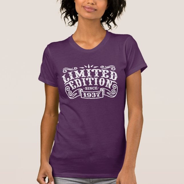Camiseta Edición Limitada Desde 1937 (Anverso)